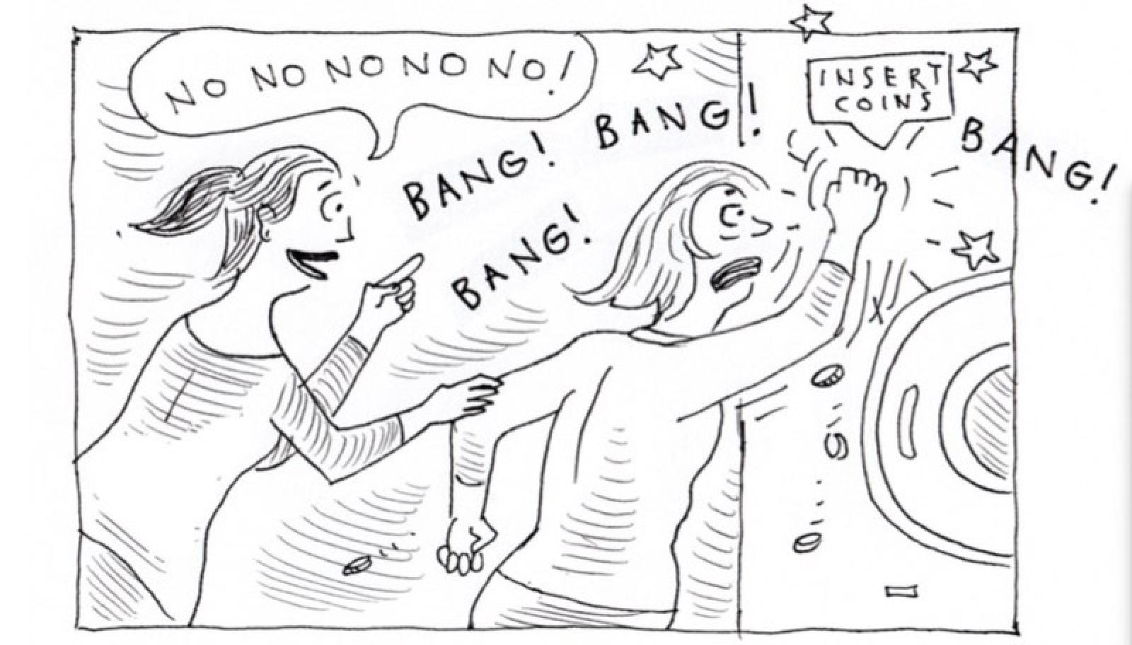 martha's vineyard laundromat comic