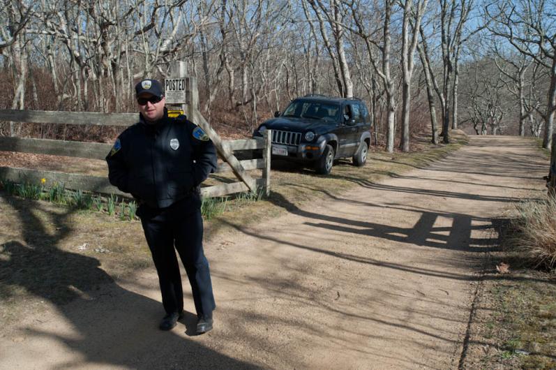Aquinnah accident Kennedy property