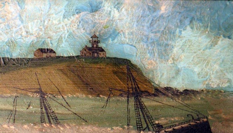 shipwreck painting