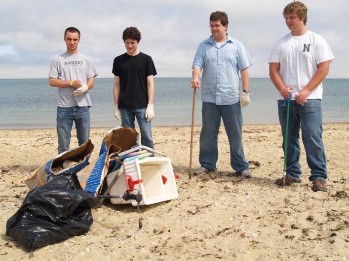 beach clean up