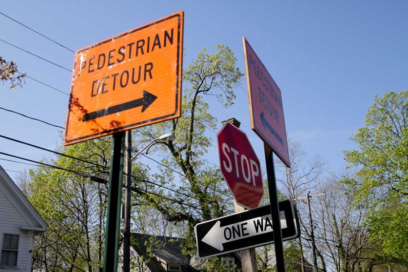 street signs