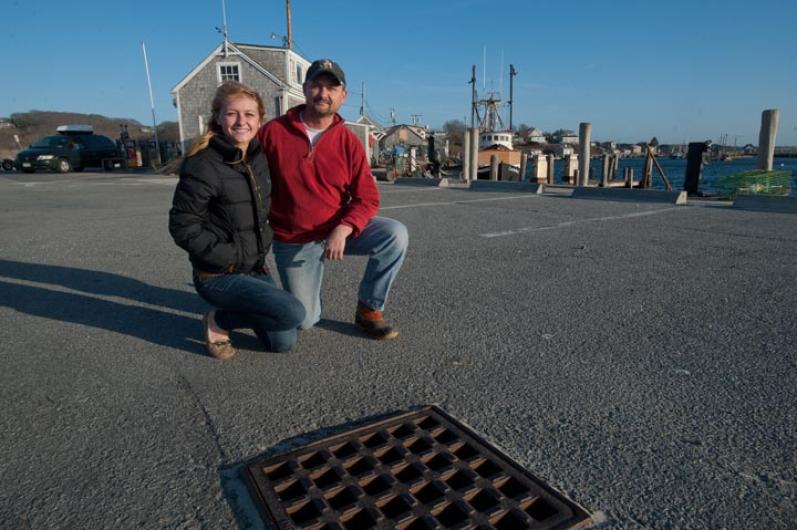Isabel Smith Robert Smith catch basin Menemsha