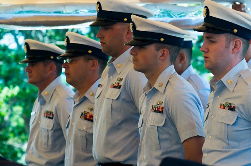 Coast Guard station crew