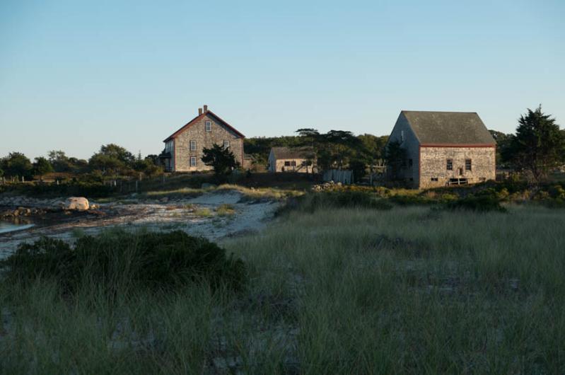 Buildings date back to another century.
