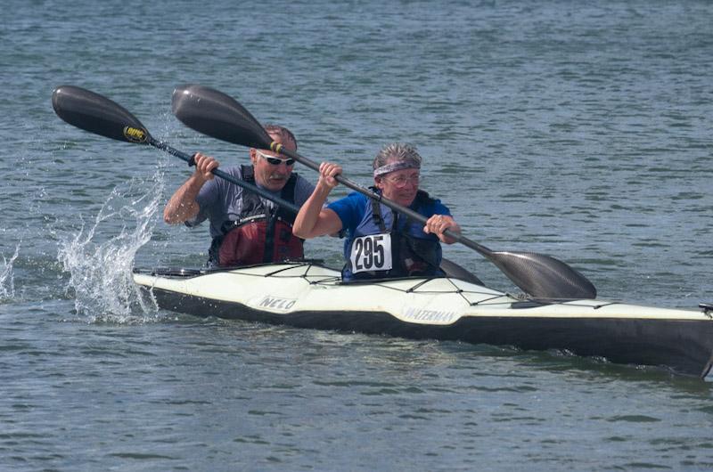 Paddling is easier if the work is shared.