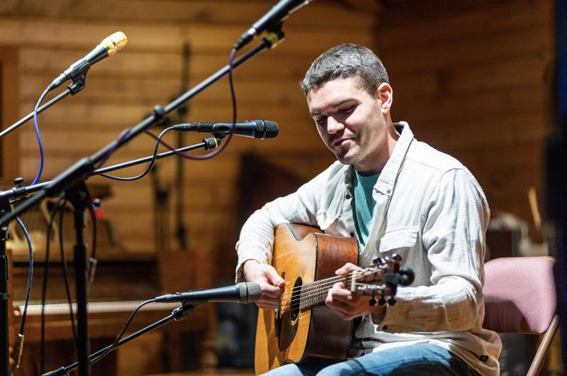 “I am going to nervously perform a few songs,” said an artist introduced simply as JJ.