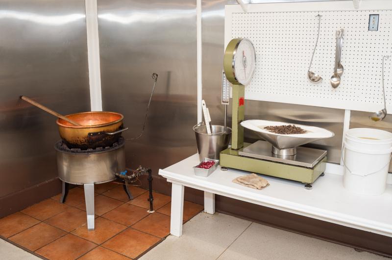 Cooking area.