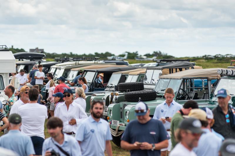 Crowds of owners and afficionados alike gathered to celebrate.