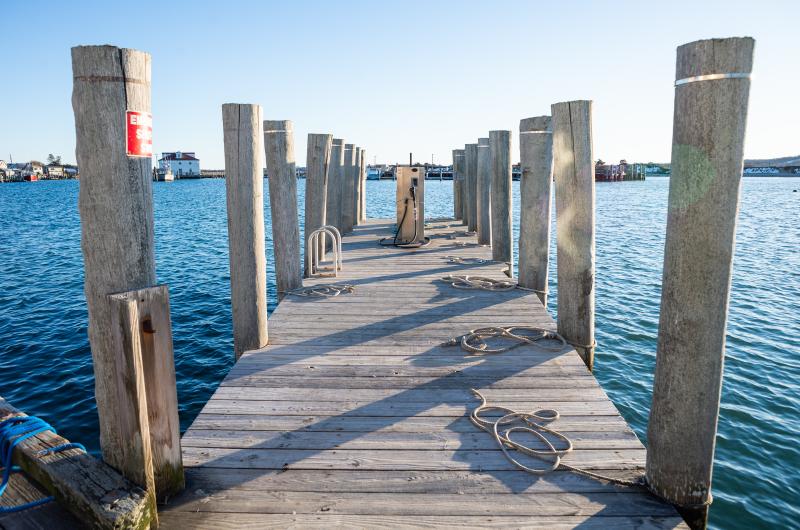 Menemsha gas dock.