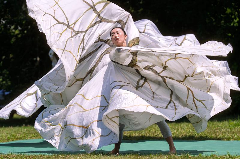 The popup performance was held in West Tisbury.