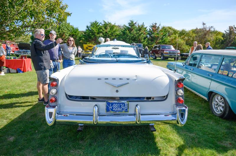 Car enthusiasts from around the island and beyond gathered to appreciate the vehicles.