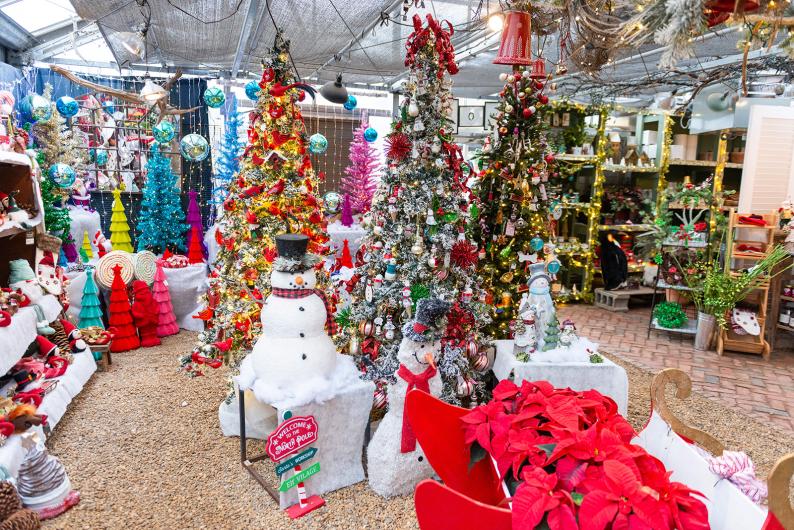The garden store is looking its best.