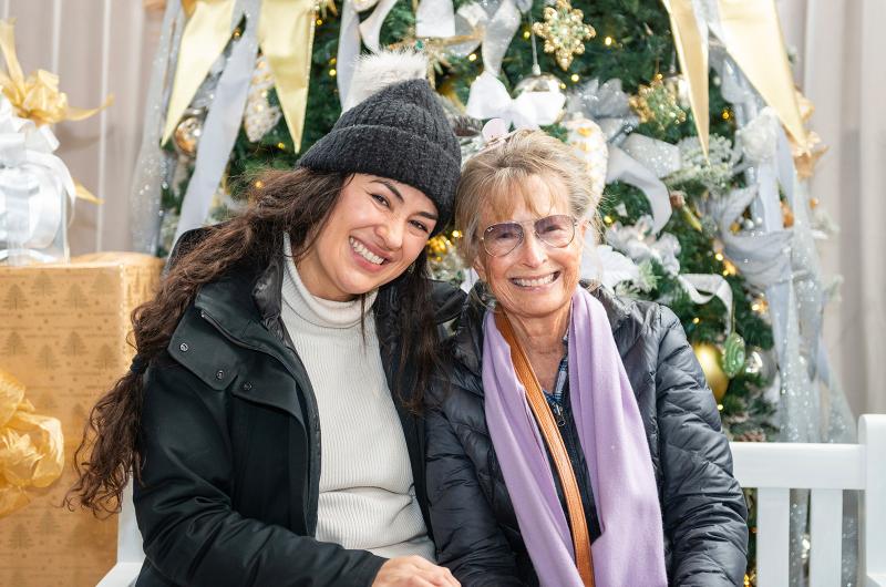 Gislaine and Janice Donaroma are in charge of the event.