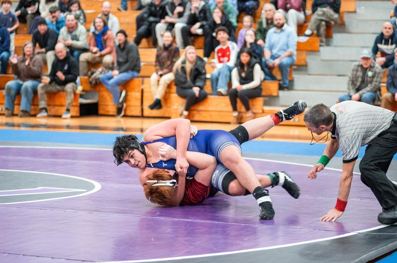 This was the first home wrestling match since 1982.