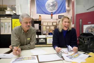 Paul Brissette and Anne Grandin