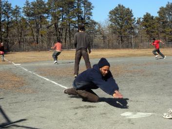 kickball slide
