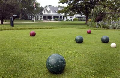 bocce court