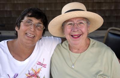Catherine and Patricia