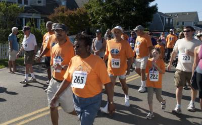 walkers in the race
