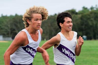 Cooper Chapman Michael Schroeder cross country