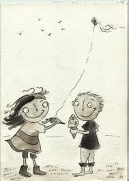 kite children