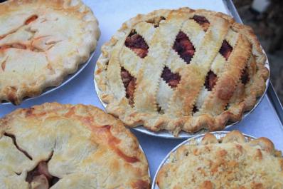 savory pies lattice fruit