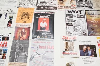 Posters advertisements bulletin board