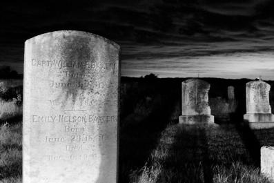 grave stones cemetery