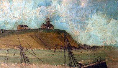 shipwreck painting