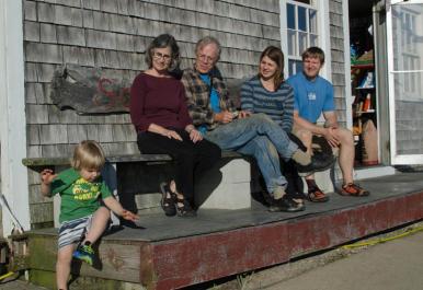 Tristan Neago, Christine Gault, Tom Hodgson, Darcy Hodgson Neago, Jason Neago