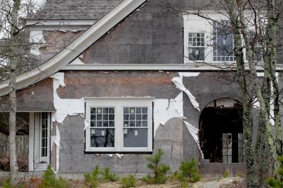 abandoned house