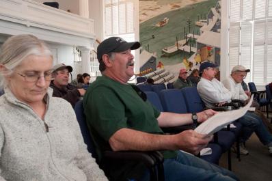 Bill Alwardt fisherman meeting