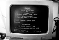 MV BBS welcome screen