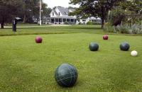 bocce court