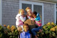 kids dad John Chivers Charlotte Jonathan Josephine