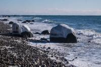 A shower of ice