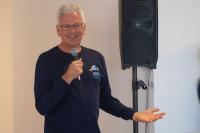 Phil Wallis addresses attendees.