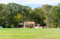 Parcel reserved for the center was former farmland in West Tisbury.