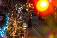 Main Street Edgartown from above.