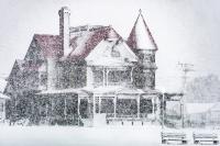 The famous Corbin-Norton House in Oak Bluffs.