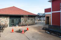 A pocket park was gifted to the town.