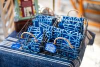 Textile goods produced by Archil Designs for the festival.
