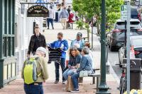 The sidewalks of Circuit Avenue seem more full each day.