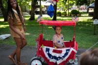 Riding in style.