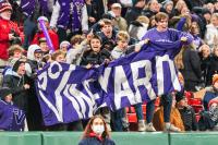Vineyard fans hype up the team.