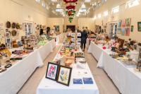 All sorts of handmade objects delight visitors.