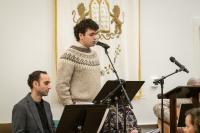 Anthony Esposito and Jack Crawford provide music.