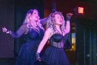 Megan Mayrand and Emily Cottle channel Madonna.