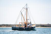 The historic vessel stood up well to the journey.