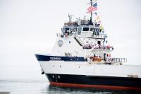 The Aquinnah along with the Barnstable is a retrofitted boat from the gulf coast.